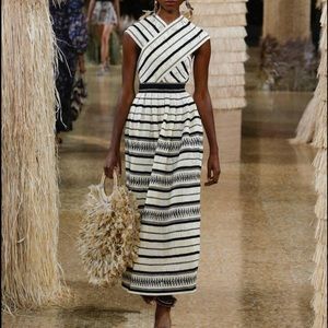 Ulla Johnson Raffia Maxi Dress